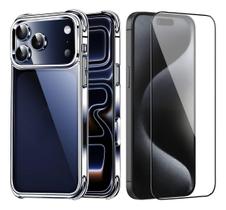 Capa Capinha Anti Shock + Película 3d Para iPhone 17 Pro Max