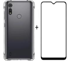 Capa Capinha Anti Shock + Película 3D Para Moto E6i/ E6s Capa Capinha Anti Shock + Película 3D Para Moto E6i/ E6s