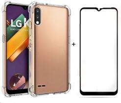 Capa Capinha Anti Shock + Película De Vidro 3d Para LG K22 Capa Capinha Anti Shock + Película De Vidro 3d Para LG K22