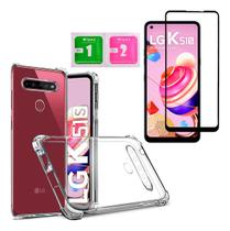 Capa Capinha Anti Shock + Película De Vidro 3d Para LG K51s
