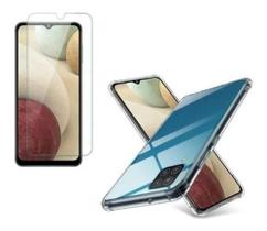 Capa Capinha Anti Shock + Pelicula De Vidro Para Samsung M12
