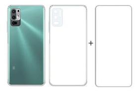 Capa Capinha Anti Shock + Pelicula Para Redmi Note 10 5g Capa Capinha Anti Shock + Pelicula Para Redmi Note 10 5g