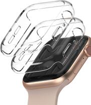 Capa Capinha Apple Watch 6 /se/5/4 (44mm) Ringke - 2xunids (Transparente+Transparente)