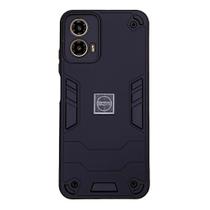 Capa Capinha Armadura BGM Preta Anti Impacto Para Moto G04, G24, G34, G54, G85