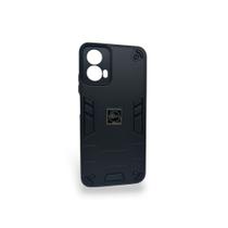 Capa Capinha Armadura BGM Preta Anti Impacto Para Moto G04, G24, G34, G54, G85