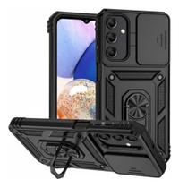 Capa Capinha Armadura Militar + Película Ceramica Para Samsung A17