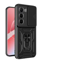 Capa Capinha Armadura Para Infinix Hot 60 Pro 4G Cor:PretoNome do desenho:Capa
