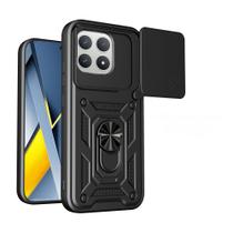 Capa Capinha Armadura Para Xiaomi Poco F8 Pro 5G Cor:Preto