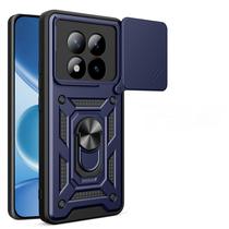 Capa Capinha Armadura Para Xiaomi Redmi Note 15 Pro Plus 5g Cor:Azul