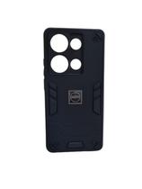 Capa Capinha Armadura Resistente Para Xiaomi Redmi Note 13 Pro 4G Anti Impactos Preto