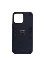 Capa Capinha Armadura Resistente Preta Para Iphone 16 Pro Max Anti Impactos