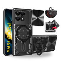 Capa Capinha Armor Anti Choque Militar Ring Luxo Para Poco F6 Pro 5G - Protetora