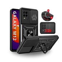 Capa Capinha Armor Anti Choque Ring Luxo P/ Galaxy M12 Capa Capinha Armor Anti Choque Ring Luxo P/ Galaxy M12