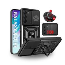 Capa Capinha Armor Anti Choque Ring Luxo P/ Galaxy S21 Fe - Champions Rox Capa Capinha Armor Anti Choque Ring Luxo P/ Galaxy S21 Fe - Champions Rox