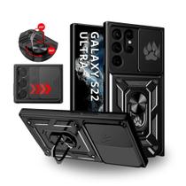 Capa Capinha Armor Anti Choque Ring Luxo P/ Galaxy S22 Ultra Capa Capinha Armor Anti Choque Ring Luxo P/ Galaxy S22 Ultra