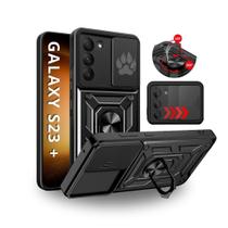 Capa Capinha Armor Anti Choque Ring Luxo P/ Galaxy S23 Plus - Champions Rox Capa Capinha Armor Anti Choque Ring Luxo P/ Galaxy S23 Plus - Champions Rox