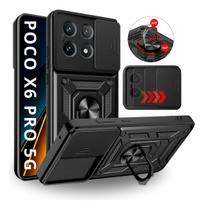 Capa Capinha Armor Anti Impacto Ring Luxo P/ Poco X6 Pro 5g Capa Capinha Armor Anti Impacto Ring Luxo P/ Poco X6 Pro 5g