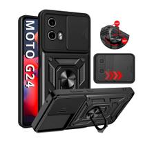 Capa Capinha Armor Militar Anti Impacto P/ Moto G24 - Protetora