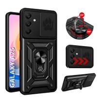 Capa Capinha Armor Militar Galaxy A25 5g Anti Impacto Proteção Câmera Anel 360 Suporte e Imã