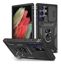 Capa Capinha Armor Militar Galaxy S22 Ultra Anti Impacto Proteção Câmera Anel 360 Suporte e Imã