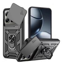 Capa Capinha Armor Militar Para Xiaomi 14t 5g Anti Impacto Proteção De Câmera Anel 360 Suporte Imã