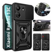 Capa Capinha Armor Militar Redmi 13c Blindado Anti Impacto Proteção De Câmera Anel 360 Suporte Imã Capa Capinha Armor Militar Redmi 13c Blindado Anti Impacto Proteção De Câmera Anel 360 Suporte Imã