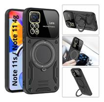 Capa Capinha Armor Militar Redmi Note 11s / Note 11 4g Protetor Câmera Suporte 360 Metalico e Safe