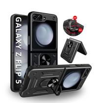 Capa Capinha Armor Ring Militar Anti Impacto Dobravel P/ Galaxy Z FLIP 5 - Protetora Capa Capinha Armor Ring Militar Anti Impacto Dobravel P/ Galaxy Z FLIP 5 - Protetora