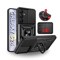 Capa Capinha Armor Ring Militar Anti-Impacto P/ Galaxy S24 Normal - Protetora - Champions Rox Capa Capinha Armor Ring Militar Anti-Impacto P/ Galaxy S24 Normal - Protetora - Champions Rox