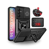 Capa Capinha Armor Ring Militar Galaxy A54 5g Anti Impacto Proteção Câmera Anel 360 Suporte e Imã