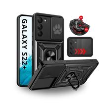 Capa Capinha Armor Ring Militar Galaxy S22 Plus Anti Impacto Proteção Câmera Anel 360 Suporte e Imã Capa Capinha Armor Ring Militar Galaxy S22 Plus Anti Impacto Proteção Câmera Anel 360 Suporte e Imã