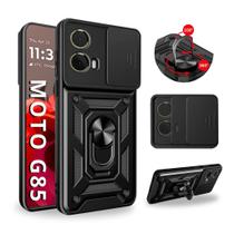 Capa Capinha Armor Ring Militar Moto G85 5g Anti Impacto Proteção Câmera Anel 360 Suporte e Imã Capa Capinha Armor Ring Militar Moto G85 5g Anti Impacto Proteção Câmera Anel 360 Suporte e Imã