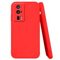 Capa Capinha Aveludada Anti Impacto Compativel Com Xiaomi Poco F5 Pro