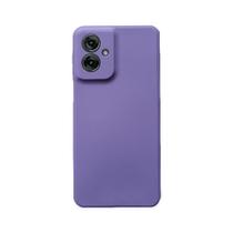 Capa Capinha Aveludada Anti Impacto Para Motorola Moto G55