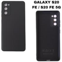 Capa Capinha Aveludada Anti Queda Compatível Smartphone Samsung Galaxy S20 FE 5G - ELXCASES