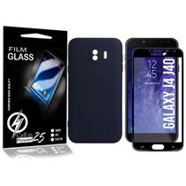 Capa Capinha Aveludada compatível Galaxy J4 J400 5.5 + P Vidro Full 3d - Cell In Power25 Capa Capinha Aveludada compatível Galaxy J4 J400 5.5 + P Vidro Full 3d - Cell In Power25