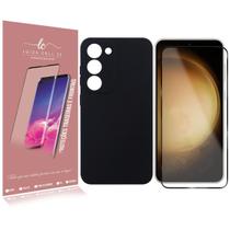 Capa Capinha Aveludada Compativel Galaxy S23 Plus S916 + PELICULA DE VIDRO 3D - Luiza Cell25 Capa Capinha Aveludada Compativel Galaxy S23 Plus S916 + PELICULA DE VIDRO 3D - Luiza Cell25