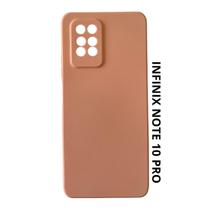 Capa Capinha Aveludada Compatível Para Infinix Note 10 Pro