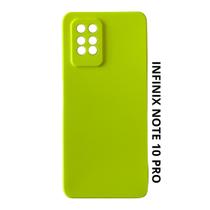 Capa Capinha Aveludada Compatível Para Infinix Note 10 Pro