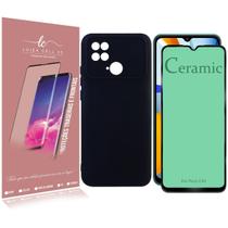 Capa Capinha Aveludada Compativel Poco C40 6.71 + PELICULA DE CERAMICA - Luiza Cell25 Capa Capinha Aveludada Compativel Poco C40 6.71 + PELICULA DE CERAMICA - Luiza Cell25