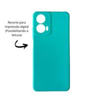 Capa Capinha Aveludada Moto G04 + 2 Películas de Vidro 3D