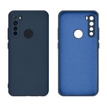 Capa Capinha Aveludada Para Xiaomi RedMi Note 8 Silicone Cam