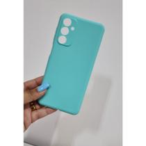 Capa Capinha Aveludada + Película 3D Para Samsung A05s A06 A07 A15 A16 A17 A25 A26 A35 A36 A55 A56