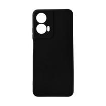 Capa Capinha Aveludada + Película De Vidro 3D Para Moto G35