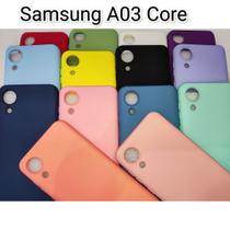 CAPA CAPINHA AVELUDADA Samsung A03 CoreSILICONE CASE