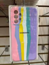 Capa capinha Candy colors Arco íris Silicone Celular SAMSUNG A23 4G