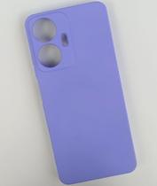 Capa Capinha Capa Para Realme C55 Silicone Aveludada Colorida Proteção de Câmera