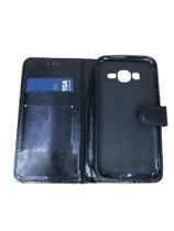 Capa capinha carteira compatível J5 com porta cartão e notas