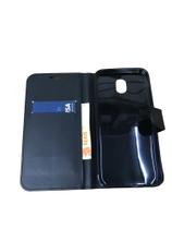 Capa capinha carteira compatível J5 PRO com porta cartão e notas