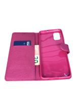 Capa capinha carteira compatível M51 com porta cartão e notas rosa Capa capinha carteira compatível M51 com porta cartão e notas rosa
